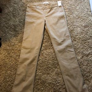 Hollister NWT Bootcut Khakis
